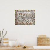 Antiquitätenposter Poster (Küche)