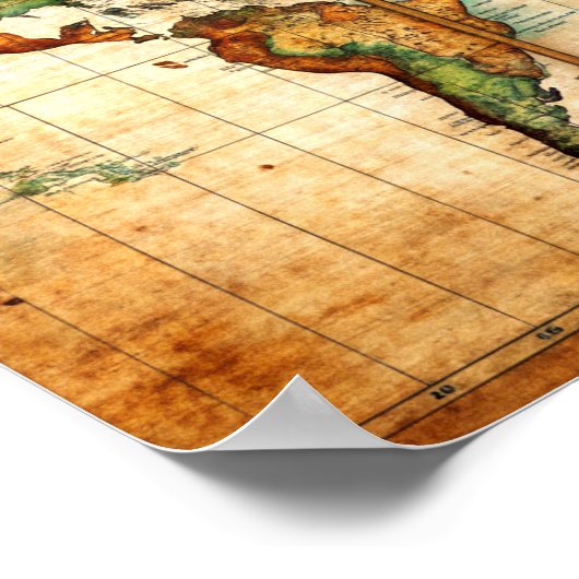 Antiquitätenposter Poster (Ecke)