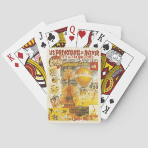 Antiquitätenposter Spielkarten