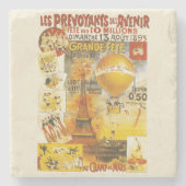 Antiquitätenposter Steinuntersetzer (Vorderseite)