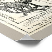 Antiquitätenpresse - Poster Art (Ecke)