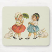 Antiquitätenrabatt Osterkunst Mousepad (Vorne)