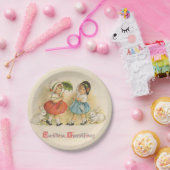 Antiquitätenrabatt Osterkunst Pappteller (Party)