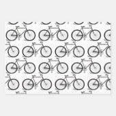 Antiquitätenrad Bike Kunst, Dichtung und Musik Geschenkpapier Set (Vorderseite 2)