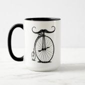 Antiquitätenrad-Handlebar Mustache Tasse (Links)