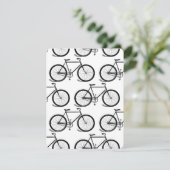 Antiquitätenrad Vintages Bike Kunst, Dichtung und Einladung (Stehend Vorderseite)