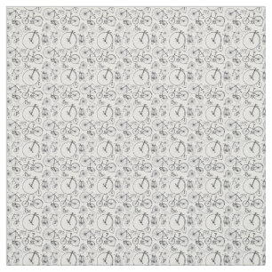 Antiquitätenräder und Fahrräder, Stoffe mit CUS