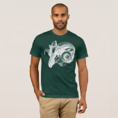 Antiquitätenramme Sheep Head T Shirt (Vorne ganz)