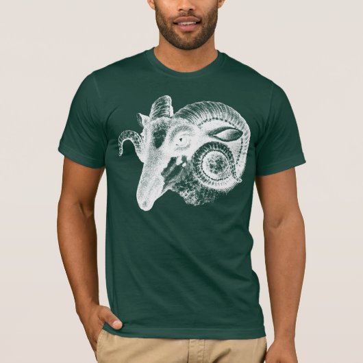 Antiquitätenramme Sheep Head T Shirt (Vorderseite)