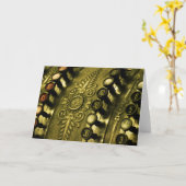 Antiquitätenregister Karte (Gelbe Blume)