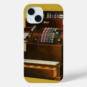 Antiquitätenregister, Vintages Einzelhandelsgeschä iPhone 15 Hülle