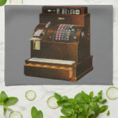 Antiquitätenregister, Vintages Einzelhandelsgeschä Geschirrtuch (Gefaltet)