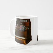 Antiquitätenregister, Vintages Einzelhandelsgeschä Kaffeetasse (Vorderseite Links)