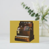 Antiquitätenregister, Vintages Einzelhandelsgeschä Postkarte (Stehend Vorderseite)