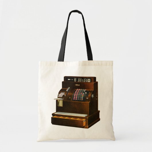 Antiquitätenregister, Vintages Einzelhandelsgeschä Tragetasche (Vorne)