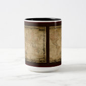 Antiquitätenreihe World Map Tassen (Mittel)