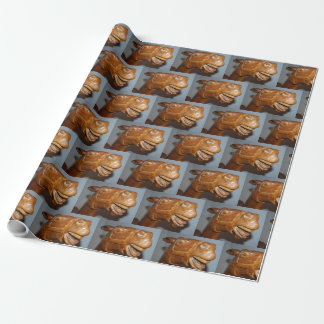 Antiquitätenrockpferd Geschenkpapier