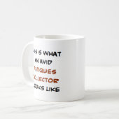 Antiquitätensammler Kaffeetasse (Vorderseite Links)