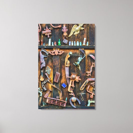 Antiquitätensammlung Leinwanddruck (Vorderseite)