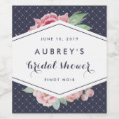 Antiquitätenschilder aus dem Brautparty Weinetikett (Einzelnes Label)