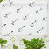 Antiquitätenschlüssel Geschirrtuch (Gefaltet)