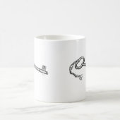 Antiquitätenschlüssel Kaffeetasse (Mittel)