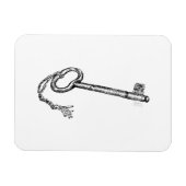 Antiquitätenschlüssel Magnet (Horizontal)