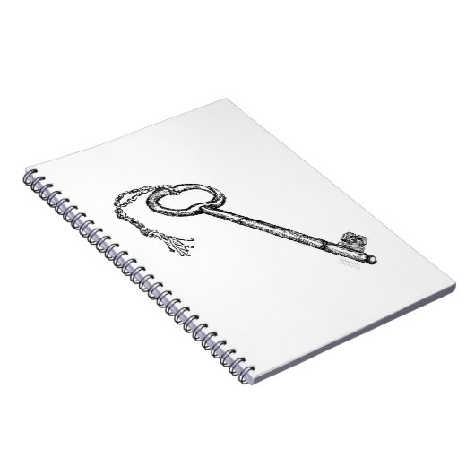 Antiquitätenschlüssel Notizblock (Rechte Seite)