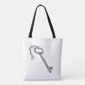 Antiquitätenschlüssel Tasche (Rückseite)