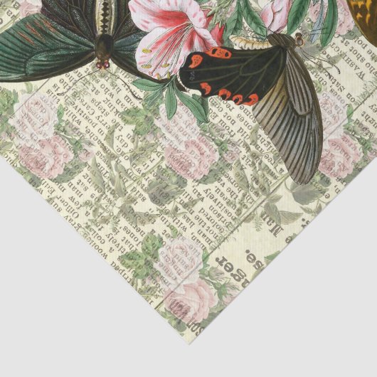 Antiquitätenschmetterling Seidenpapier (Ausschnitt)