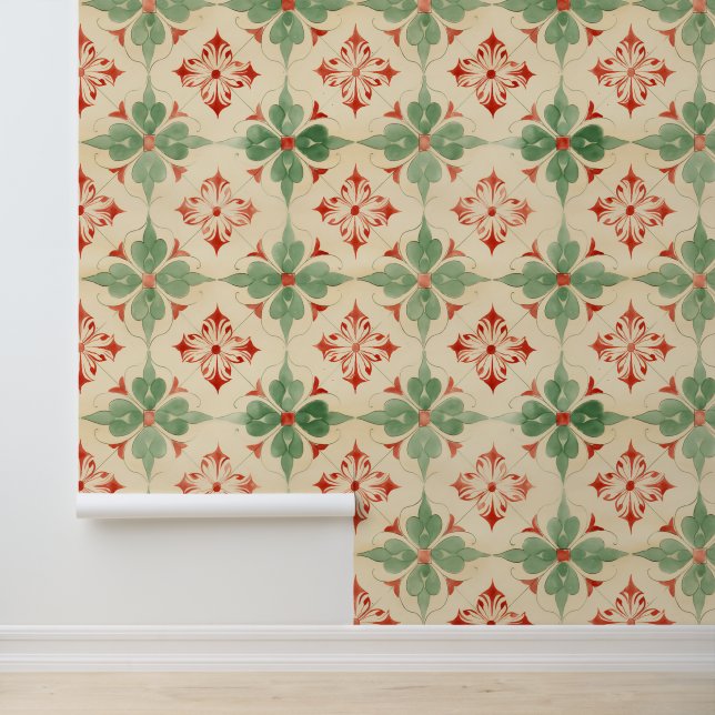 Antiquitätenschmuck Tapete (Anwendung)