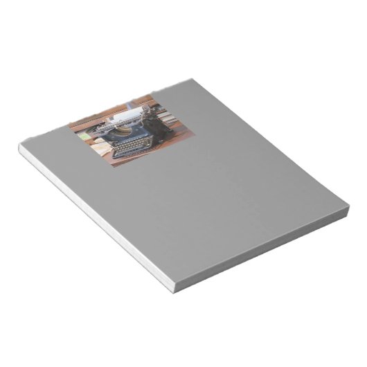 Antiquitätenschrift Notizblock (angewinkelt)