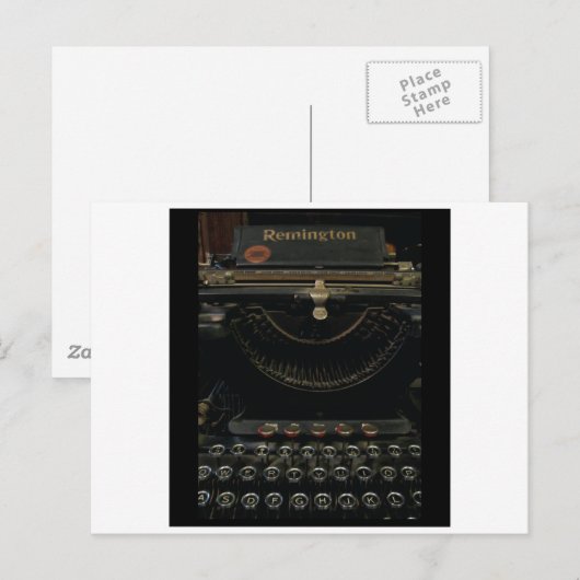 Antiquitätenschrift Postkarte (Vorne/Hinten)