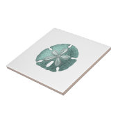 Antiquitätensee-Sand-Dollar-Illustration Fliese (Seite)