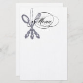 AntiquitätenSilberware Briefpapier (Vorne/Hinten)