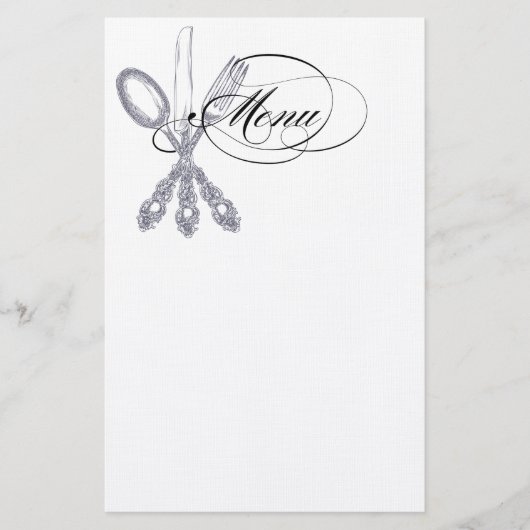 AntiquitätenSilberware Briefpapier (Vorderseite)