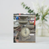 Antiquitätenskala Postkarte (Stehend Vorderseite)