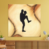 Antiquitätenspieler-Pitcher Leinwanddruck (Insitu (Wohnzimmer))