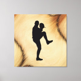 Antiquitätenspieler-Pitcher Leinwanddruck