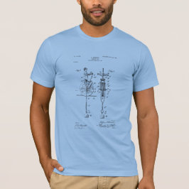 Antiquitätenspielzeug 1904 Zeichnend Patent T-Shirt