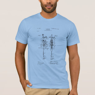 Antiquitätenspielzeug 1904 Zeichnend Patent T-Shirt