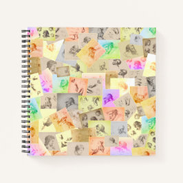 Antiquitätenstifthandschuhe Notizblock