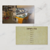 Antiquitätenstudio Visitenkarte (Vorne/Hinten)