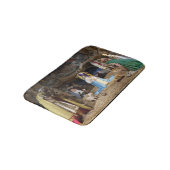 Antiquitätenszene Badematte (Schrägansicht)