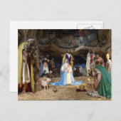 Antiquitätenszene Feiertagspostkarte (Vorne/Hinten)