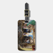 Antiquitätenszene Gepäckanhänger (Vorderseite vertikal)