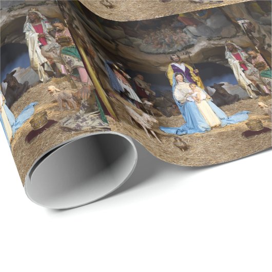 Antiquitätenszene Geschenkpapier (Rolleneckpunkt)