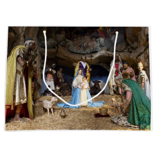 Antiquitätenszene Große Geschenktüte (Vorderseite)