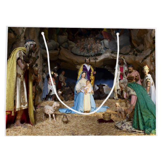 Antiquitätenszene Große Geschenktüte (Rückseite)