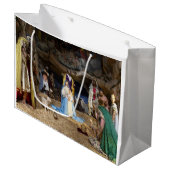 Antiquitätenszene Große Geschenktüte (Vorderseite Schrägansicht)